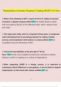 Humanitarian Assistance Response Training &lpar;HART&rpar; &lpar;9&period;5 hrs&rpar;&period; questions verified with 100&percnt; correct answers