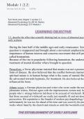 Module 1 (2.2), abnormal Psychology, class notes 
