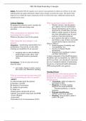 NR 224 Final Exam Key Concepts FUNDS, Study Guide (Version 3), NR 224 Fundamental, Chamberlain University