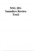 NSG 201- Saunders Review Test2