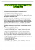 NREMT Practice Test Bank - Multiple Choice Exam