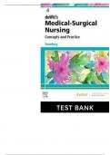 Complete Test Bank for Dewit’s Medical Surgical Nursing Concepts and Practice 4th Edition Stromberg 
