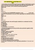 TCFP Firefighter I&sol;II Chapters 36-37 Test with complete solution