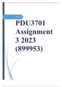 PDU3701 Assignment 3 2023 (899953)