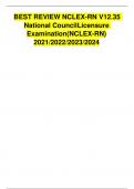 BEST REVIEW NCLEX-RN V12&period;35 National CouncilLicensure Examination&lpar;NCLEX-RN&rpar; 2021&sol;2022&sol;2023&sol;2024