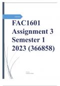 FAC1601 Assignment 3 Semester 1 2023 (366858)