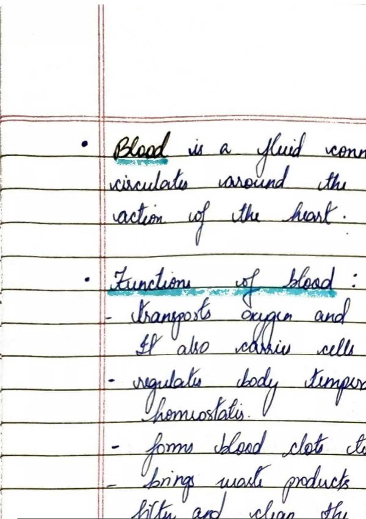 Well explained notes on blood and it's components LABORATORY TESTS