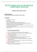 Midterm Exam Study Guide - NR601 &sol; NR 601 &lpar;Latest 2023 &sol; 2024&rpar; &colon; Primary Care of the Maturing & Aged Family Practicum - Chamberlain