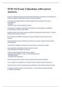 NUR 314 Exam 2 Questions with correct Answers&period;