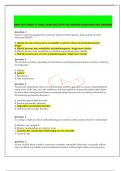BUNDLE FOR NURSING 6675   EXAM 2023 