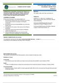 Community Health Nursing 1 - Lecture Exam Questions and Answers Latest Update 2023