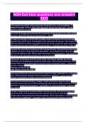 NGN Exit hesi questions and answers 2023