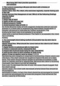 HESI MED-SURG BUNDLED EXAMS WITH COMPLETE SOLUTION&semi;Everything you need to pass med-surg exams is here&period;&lpar;Guaranteed success assured&rpar;