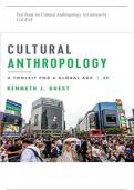 Test Bank for Cultural Anthropology 3rd edition by J.GUEST.