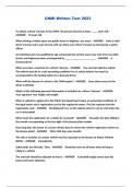CNMI Written Test 2023