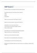HAP Exam 2 2023 with 100&percnt; correct answers
