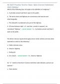 NC BLET State Exam Questions