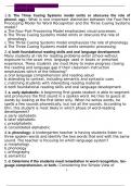 LETRS Unit 1 Assessment Exams 2022&sol;2023 Questions And Answers 
