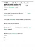 NBCE Boards Part 1 Full Package 2023