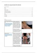 Specifieke testen uitgewerkt (met plaatjes) - Fysiotherapie