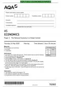 AQA 7135-2- ECONOMICS PAPER 2