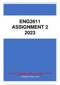 ENG2611 ASSIGNMENT 2 2023 ,SEMESTER 1