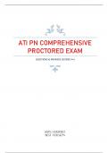 ATI PN COMPREHENSIVE PROCTORED EXAM QUESTIONS & ANSWERS (SCORED A+)