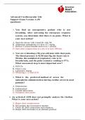 ACLS Exam Version A 2020-2021 questions with answers complete solution&comma; Exams for Nursing