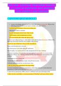 NUR 2989 -CAPSTONE PROCTORED MODULE 3 ATI QUIZ 90 QUESTIONS AND ANSWERS &lpar;100&percnt; CORRECT AND VERIFIED&rpar;