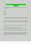 CLS ASCP EXAM REVIEW TEST RATED 100&percnt; CORRECT