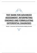 Test Bank for Advanced Assessment; Interpreting Findings and Formulating Differential Diagnoses, 4th Edition, Mary Jo Goolsby, Laurie Grubbs.pdf