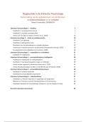 Hoorcolleges, artikelen en boekhoofdstukken van Diagnostiek in de Klinische Psychologie (200300176) - UU 