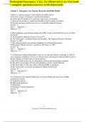 Prehospital Emergency Care&comma; 11e &lpar;Mistovich et al&period;&rpar; Test bank > complete questions&sol;answers &lpar;well elaborated&rpar;