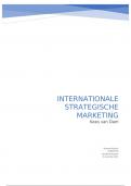 OE33a: Internationale strategische marketing 8,1!