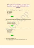 NetApp Certified Technology Associate Exam Questions| Latest Update 2023/2024| Verified Answers
