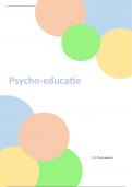 Psycho educatie 2de jaar Social work Inholland