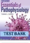Porth’s Essentials Of Pathophysiology 5th Edition Test Bank with Rationales | Complete Guide A+