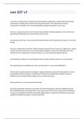 con 237 v1 EXAM 2023 WITH 100&percnt; CORRECT ANSWERS
