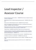 Exam &lpar;elaborations&rpar; Lead Inspector&sol;Risk Assessor 