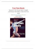 Memmler’s The Human Body in Health and Disease 14th Edition, Cohen Hull Test Bank 2023