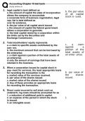 Accounting Chapter 15 test bank
