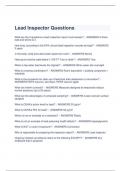 Exam &lpar;elaborations&rpar; Lead Inspector&sol;Risk Assessor 