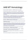 AAB MT (MolecularDiagnostics)  AAB MT (Hematology)  AAB MT (Immunology) AAB MT (BASICKNOWLEDGE) AAB MT (Chemistry) AAB MT (GeneralOperations)