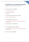 HESI CHEMISTRY V1/V2 (140 QUESTIONS AND ANSWERS) 