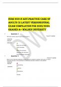 NURS 6531N ADV&period;PRACTICE CARE OF ADULTS &lpar;2 LATEST VERSIONS&rpar;Final Exam Compilation For 2023&sol;2024 GRADED A&plus; WALDEN UNIVERSITY