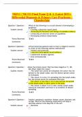 NR511 &sol; NR 511 Final Exam Q & A &lpar;Latest 2021&rpar;&colon; Differential Diagnosis & Primary Care Practicum - Chamberlain