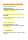 NUR 2063 &sol; NUR2063&colon; Essentials of Pathophysiology Exam 2 &lpar;Latest 2021 &sol; 2022&rpar; Rasmussen