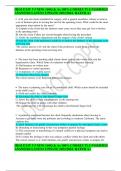 HESI EXIT V3 NEW 160Q & As 100&percnt; CORRECTLY&sol;VERIFIED ANSWERS LATEST UPDATE 2023&sol;2024  RATED A&plus;