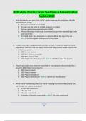LEED v4 GA Practice Exam Questions & Answers Latest Update 2023
