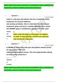 NRNP 6640 final exam Q & AS ALL ANSWERS 100&percnt; CORRECTLY VERIFIED LATEST UPDATE 2022&sol;2023 RATED A&plus;